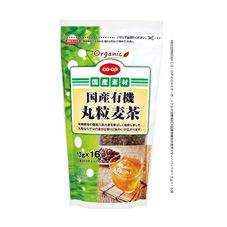 ＣＯ・ＯＰ 国産有機丸粒麦茶 １３ｇ×１６袋