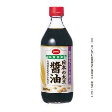 ＣＯ・ＯＰ 日本の大豆醤油（北海道産丸大豆・小麦使用） ５００ｍｌ