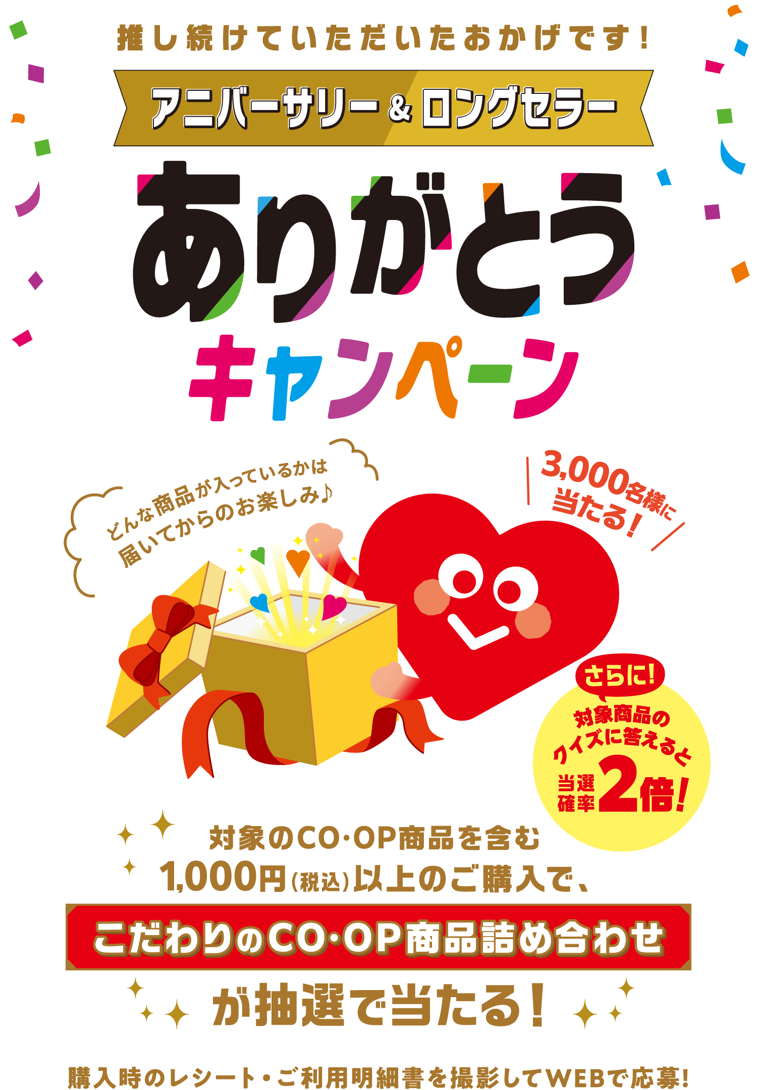 応募ページ】推し続けていただいたおかげです！ アニバーサリー