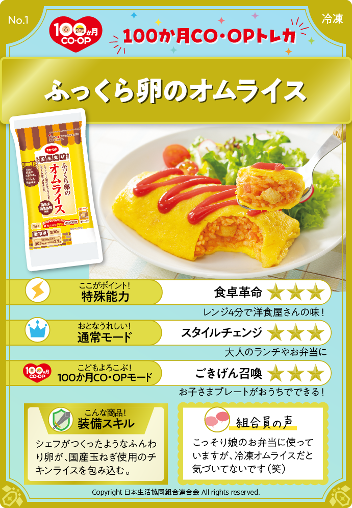 ふっくら卵のオムライス
