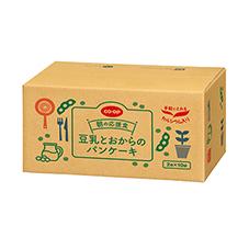 ＣＯ・ＯＰ 朝の応援食　豆乳とおからのパンケーキ（Ｃａ） ２枚×１０袋