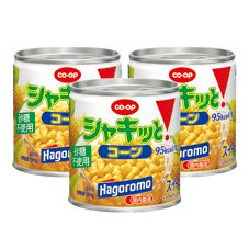 CO・OP&はごろも シャキッとコーン 190g×3缶