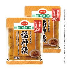 CO・OP 国産野菜のお漬物 福神漬 110g×2