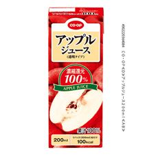 ＣＯ・ＯＰ アップルジュース ２００ｍｌ