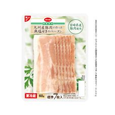 ＣＯ・ＯＰ 九州産豚肉で作った無塩せきのベーコン ６０ｇ