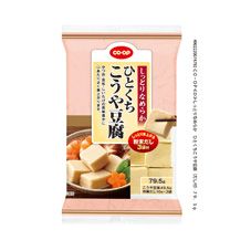 ＣＯ・ＯＰ しっとりなめらか　ひとくちこうや豆腐（だし付） ７９．５ｇ