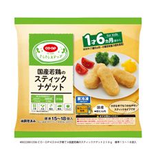 CO・OP 国産若鶏のスティックナゲット 210g 標準15~18個入
