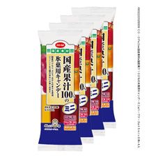 ＣＯ・ＯＰ 国産果汁１００％の氷菓用キャンデーミニ ４５ｍｌ×８本×４入