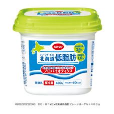 CO・OP 北海道低脂肪プレーンヨーグルト 400g