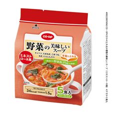 ＣＯ・ＯＰ 野菜の美味しいスープ（ミネストローネ風） ５食入