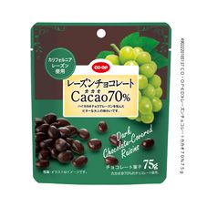 ＣＯ・ＯＰ レーズンチョコレートカカオ７０％ ７５ｇ