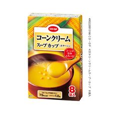 ＣＯ・ＯＰ コーンクリームスープ・カップ ８袋入