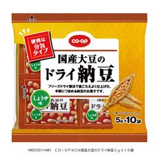 ＣＯ・ＯＰ 国産大豆のドライ納豆 ５ｇ×１０袋