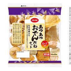 CO・OP あつあつおでんだねセット 10種20個スープ付