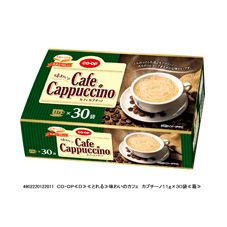 ＣＯ・ＯＰ 味わいのカフェ　カプチーノ（Ｃａ） １１ｇ×３０袋