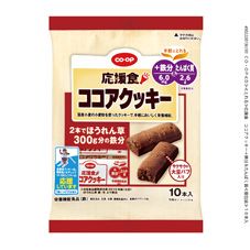ＣＯ・ＯＰ 応援食　ココアクッキー＋鉄分＆たんぱく質 １０本入