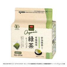ＣＯ・ＯＰ 宇治抹茶入り有機栽培緑茶ティーバッグ ２ｇ×２０袋