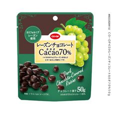 ＣＯ・ＯＰ レーズンチョコレートカカオ７０％ ５０ｇ