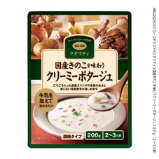 ＣＯ・ＯＰ 国産きのこを味わうクリーミーポタージュ ２００ｇ（２～３人前）