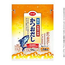 ＣＯ・ＯＰ かつおだし ５６ｇ（４ｇ×１４本）