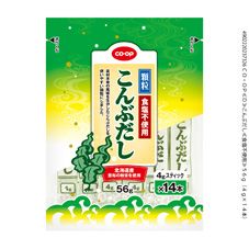 ＣＯ・ＯＰ こんぶだし ５６ｇ（４ｇ×１４本）