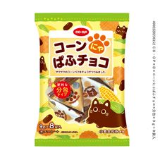 ＣＯ・ＯＰ コーンにゃぱふチョコ ９ｇ×８袋入