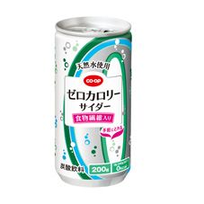 ＣＯ・ＯＰ ゼロカロリーサイダー　食物繊維入り（天然水使用） ２００ｇ