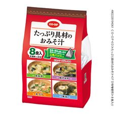 ＣＯ・ＯＰ たっぷり具材のおみそ汁 ８食入り