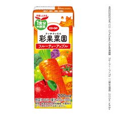 ＣＯ・ＯＰ 彩果菜園　フルーティーアップル（１食分の野菜） ２００ｍｌ