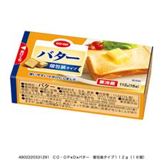 ＣＯ・ＯＰ バター　個包装タイプ １１２ｇ（１６個）