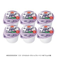 ＣＯ・ＯＰ ヨーグルトｅブルーベリー味 ７５ｇ×６個