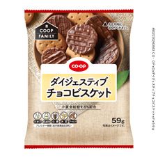 ＣＯ・ＯＰ ダイジェスティブチョコビスケット ５９ｇ