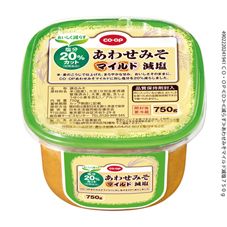 ＣＯ・ＯＰ あわせみそマイルド減塩 ７５０ｇ