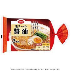 ＣＯ・ＯＰ 生ラーメン　醤油 １１０ｇ×３食入