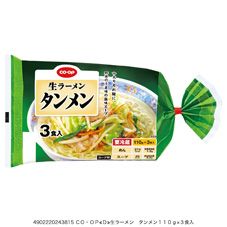 ＣＯ・ＯＰ 生ラーメン　タンメン １１０ｇ×３食入