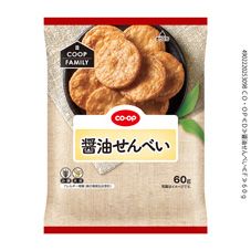 ＣＯ・ＯＰ 醤油せんべい ６０ｇ