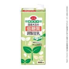 CO・OP 国産大豆の低糖質調製豆乳 1000ml