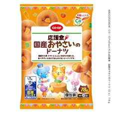CO・OP 応援食 国産おやさいのドーナツ(Ca) 78g