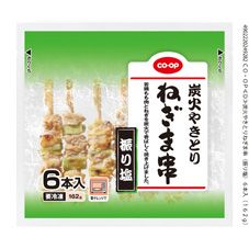 ＣＯ・ＯＰ 炭火やきとりねぎま串（振り塩） ６本入（１６２ｇ）