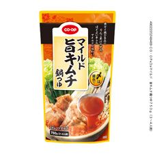 ＣＯ・ＯＰ マイルド　旨キムチ鍋つゆ ７５０ｇ（３～４人前）