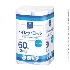 CO・OP トイレットロール シングル 60m×12ロール