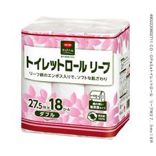CO・OP トイレットロール リーフ W27.5m×18R