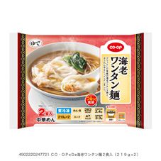 ＣＯ・ＯＰ 海老ワンタン麺 ２食入（２１９ｇ×２）