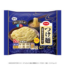 CO・OP つけ麺(豚骨魚介スープ付き) 2食入(340g×2)