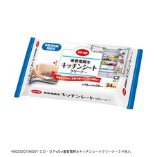 ＣＯ・ＯＰ 重曹電解水キッチンシートクリーナー ２４枚入