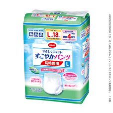 ＣＯ・ＯＰ やさしくフィットすこやかパンツ長時間用 Ｌ　１８枚