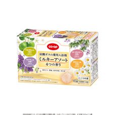 ＣＯ・ＯＰ 炭酸ガスの薬用入浴剤　ミルキーアソート　４つの香り ４０ｇ×１６錠