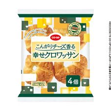 CO・OP こんがりチーズ香る幸せクロワッサン 4個