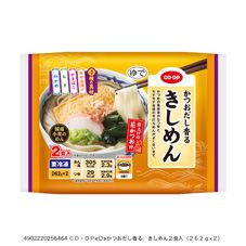 ＣＯ・ＯＰ かつおだし香る　きしめん ２食入（２６２ｇ×２）