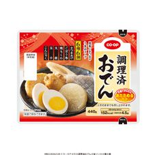 ＣＯ・ＯＰ 調理済おでん ６種６個